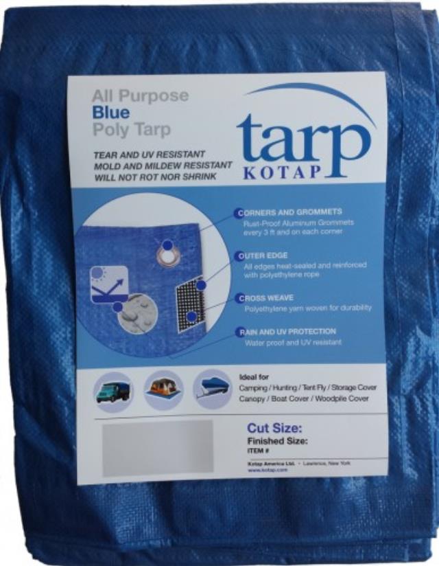 Rental store for .TARP BLUE 20 X40  POLY  2CS in Texas City TX